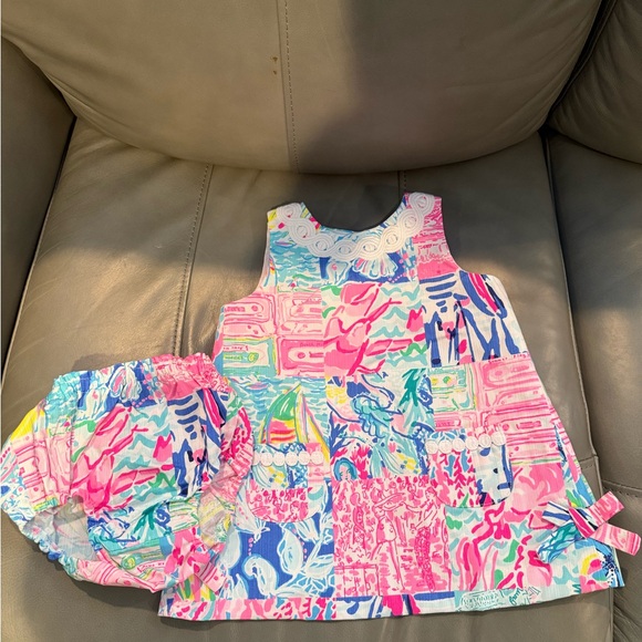 Lilly Pulitzer Other - NWOT Lilly Pulitzer Baby Shift with bloomers 18-24 months